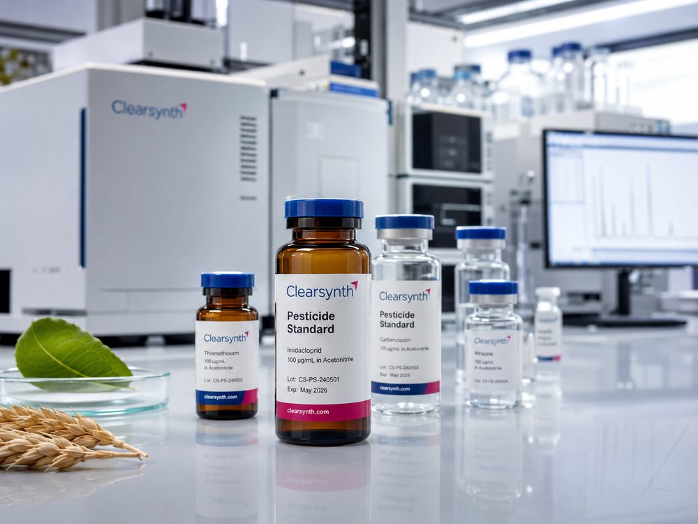 Clearsynth pesticide standards for residue analysis