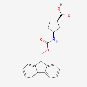 (-)-(1R,3S)-N-Fmoc-3-aminocyclopentanecarboxylic acid