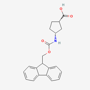 (+)-(1S,3R)-N-Fmoc-3-aminocyclopentanecarboxylic acid