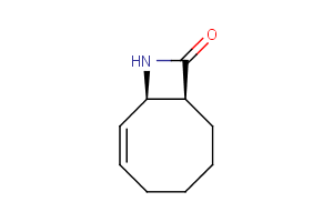 (+/-)-9-azabicyclo[6.2.0]dec-6-en-10-one