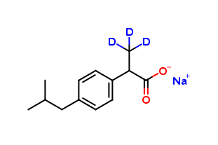 (+/-)-Ibuprofen-d3, Sodium Salt (a-methyl-d3)