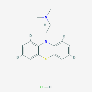 (+/-)-Promethazine-d4 HCl (phenothiazine-1,3,7,9-d4)
