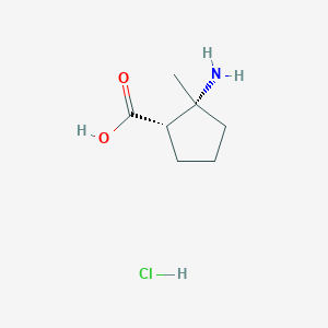 (+/-)-cis-2-Amino-2-methylcyclopentane-1-carboxylic acid hydrochloride