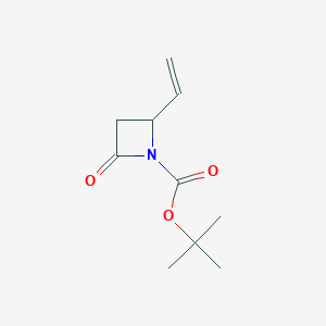 (+/-)-tert-Butyl 2-oxo-4-vinylazetidine-1-carboxylate