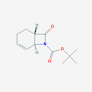 (+/-)-tert-butyl-8-oxo-7-azabicyclo[4.2.0]oct-4-ene-7-carboxylate