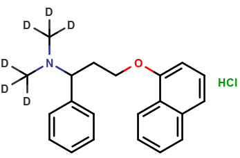 (±)-Dapoxetine-d6 HCl (N,N-dimethyl-d6)