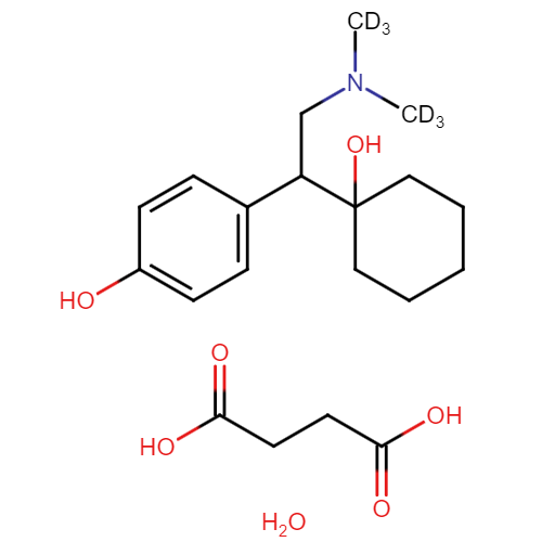 (±)-Desvenlafaxine-d6 Succinate H2O (N,N-dimethyl-d6)