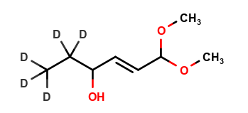 (±)-trans-4-Hydroxy-2-hexenal-5,5,6,6,6-d5 Dimethyl Acetal
