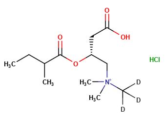 (±)-2-Methylbutyryl-L-carnitine-d3 HCl (N-methyl-d3)