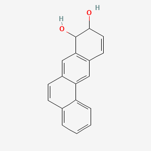 (-)-8,9-Dihydroxy-8,9-dihydrobenz[a]anthracene