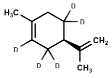 (+)-Limonene 2,3,3,5,5,-d5 (Major)