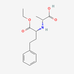 (-)-N-[1-(R)-Ethoxycarbonxyl-3-phenylpropyl)-D-alanine