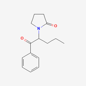 α-(2-Oxopyrrolidino)valerophenone