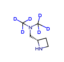 {[(2S)-Azetidin-2yl]methyl}dimethylamine, d6