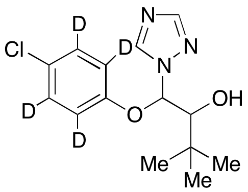 β-(4-Chlorophenoxy)-α-(1,1-dimethylethyl)-1H-1,2,4-triazole-1-ethanol-d4