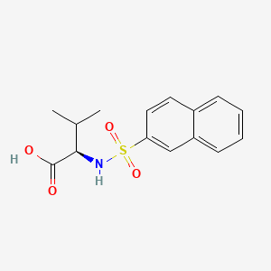 -β-Naphthalenesulfonyl-D-valine