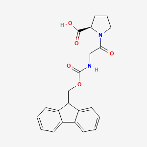 (((9H-Fluoren-9-yl)methoxy)carbonyl)glycyl-D-proline