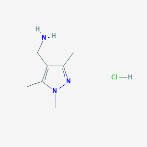 (1,3,5-Trimethyl-1H-pyrazol-4-yl)methanamine hydrochloride