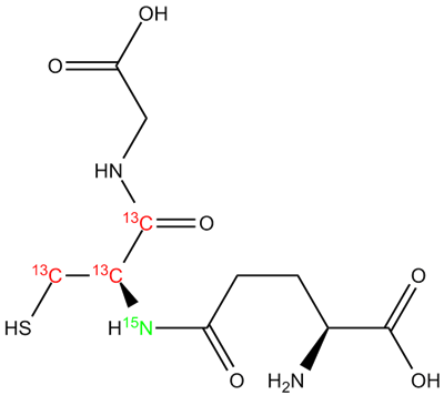 [13C3,15N]-Cys-glutathione