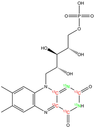 (-)-Riboflavin 5-phosphate 13C4, 15N2