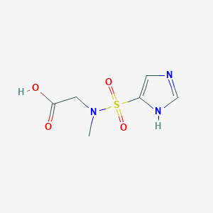 [(1H-Imidazol-5-ylsulfonyl)(methyl)amino]-acetic acid