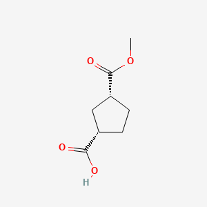 (1R,3S)-1,3-Cyclopentanedicarboxylic Acid 1-Methyl Ester
