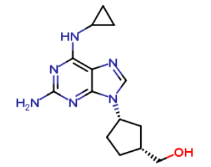 (1R,3S)-3-[2-Amino-6-(cyclopropylamino)-9H-purin-9-yl]cyclopentanemethanol