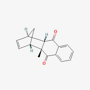(1R,4S,4aR,9aS)-rel-1,4,4a,9a-Tetrahydro-4a-methyl-1,4-methanoanthracene-9,10-dione