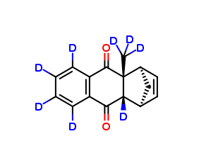 (1R,4S,4aR,9aS)-rel-1,4,4a,9a-Tetrahydro-4a-methyl-1,4-methanoanthracene-9,10-dione-d8