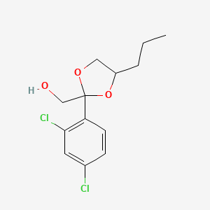 
(2-(2,4-dichlorophenyl)-4-propyl-1,3-dioxolan-2-yl)methanol