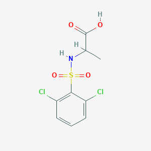 ((2,6-Dichlorophenyl)sulfonyl)alanine