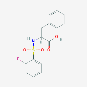 ((2-Fluorophenyl)sulfonyl)phenylalanine