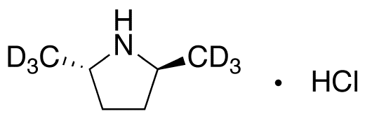 (2S,5S)-2,5-Dimethylpyrrolidine-d6 Hydrochloride