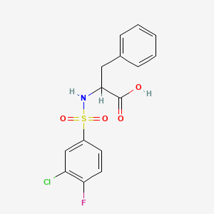 ((3-Chloro-4-fluorophenyl)sulfonyl)phenylalanine