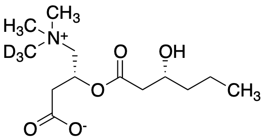 [(3R)-3-Hydroxyhexanoyl]-L-carnitine-d3 Inner Salt