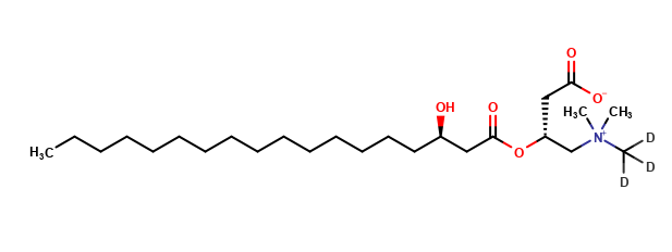 [(3R)-3-Hydroxyoctadecanoyl]-L-carnitine-d3 Inner Salt