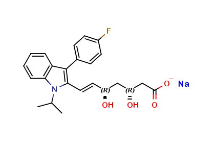(3R,5R)-Fluvastatin Sodium Salt