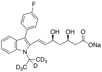 (3R,5S)-Fluvastatin-d7 Sodium Salt