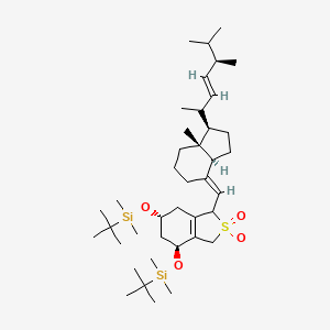 (3S)-1,3-Bis-O-tert-Butyldimethylsilyl 3-Hydroxy Vitamin D2 SO2 Adduct