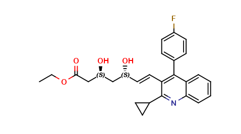 (3S,5S) Pitavastatin Ethyl Ester