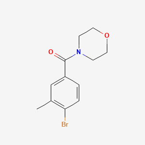 ((4-Bromo-3-methylphenyl)carbonyl)morpholine