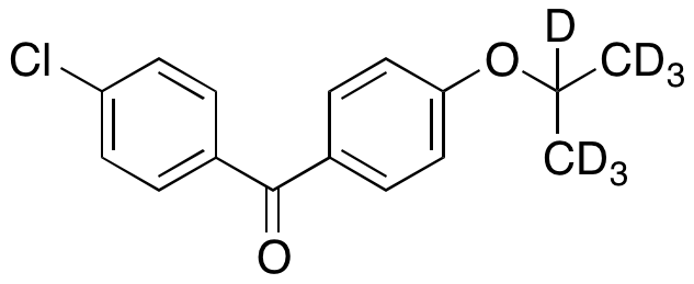 (4-Chlorophenyl)[4-(1-methylethoxy)phenyl]methanone-D7 (Fenofibrate Impurity)