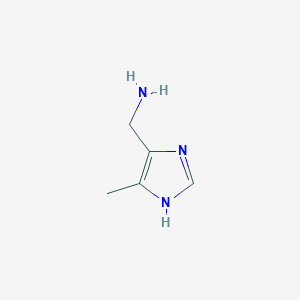 [(4-Methyl-1H-imidazol-5-yl)methyl]amine hydrochloride