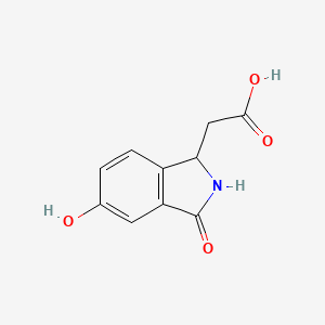 (5-Hydroxy-3-oxo-2,3-dihydro-1H-isoindol-1-yl)-acetic acid