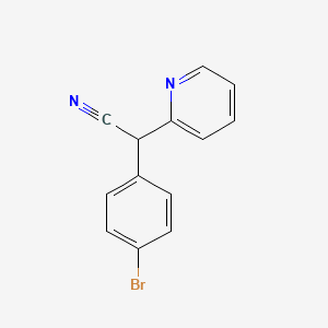 α-(4-Bromophenyl)-2-pyridineacetonitrile