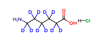 e-Aminocaproic Acid-d10 Hydrochloride