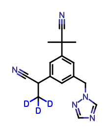 a-Desmethyl Anastrozole D3