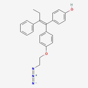 (E/Z)-N,N-Didesmethyl-4-hydroxy Tamoxifen 2’-Azide