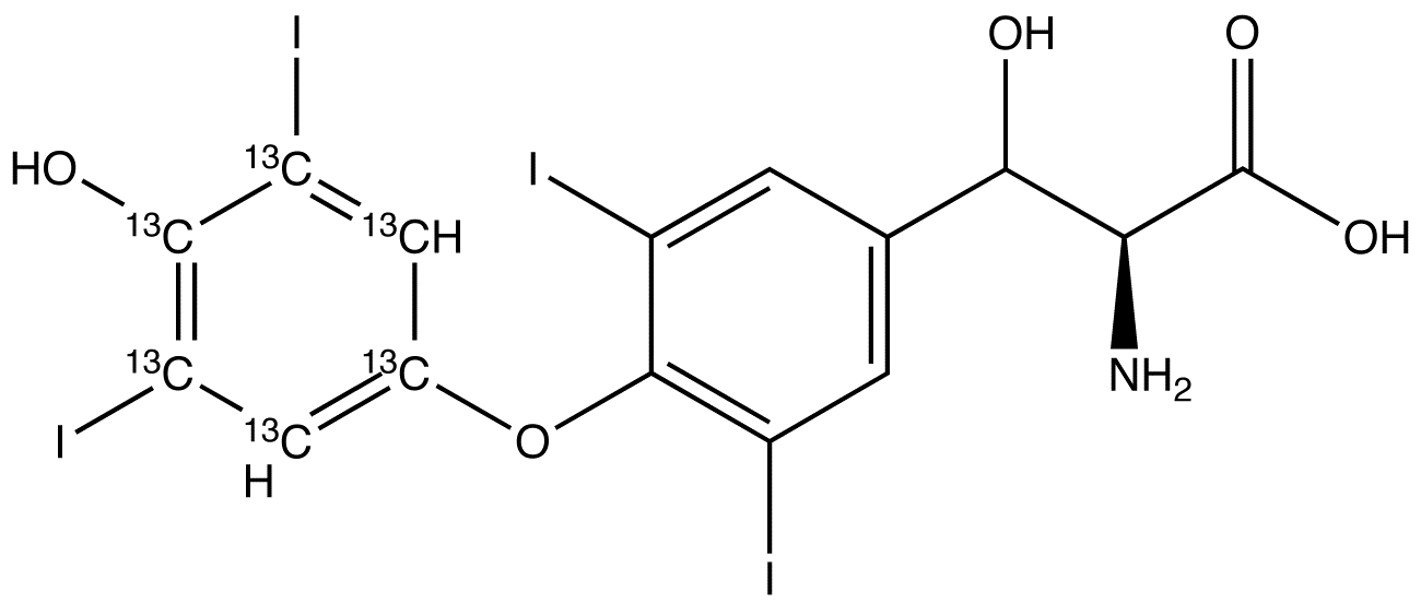 β-Hydroxy Thyroxine-13C6