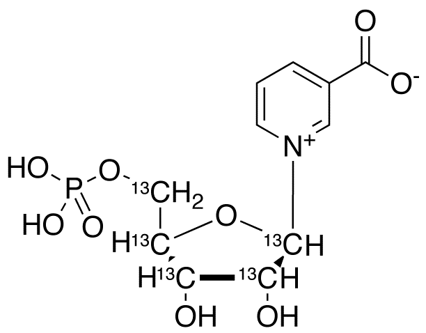 ?-Nicotinic Acid Mononucleotide-13C5